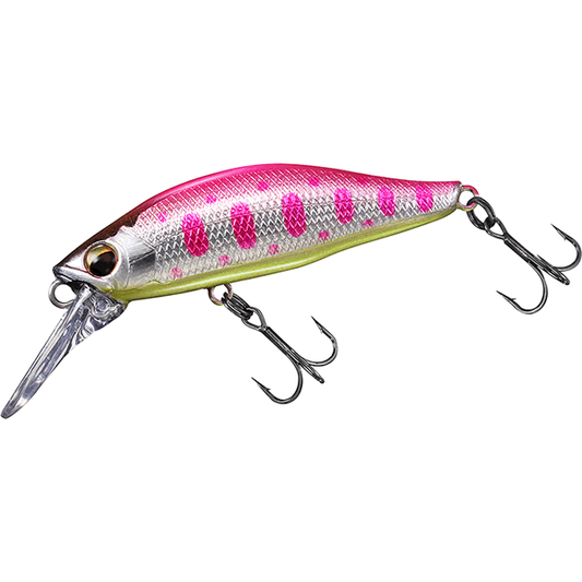 DAIWA SILVER CREEK MINNOW DIVING CUSTOM 50FS 50mm : 6.1g Fast Sinking PINK YAMAME CHART BERRY
