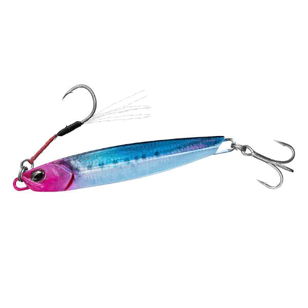 DAIWA SAMURAI JIG R 60g 105mm : 60g UV REAL BLUE PINK SARDINE