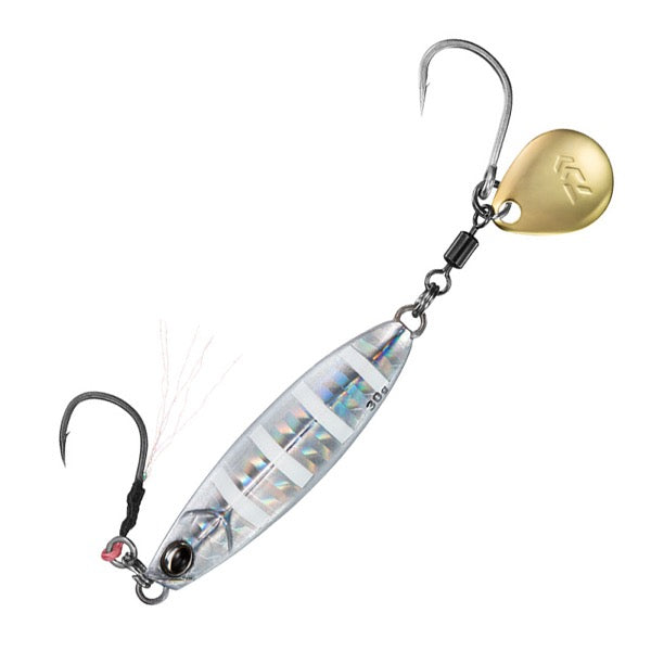 DAIWA Samurai Jig R Spin 30g Weight: 30g Sinking PH Zebra Glow