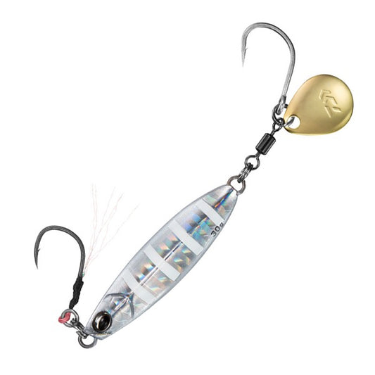 DAIWA Samurai Jig R Spin 30g Weight: 30g Sinking PH Zebra Glow