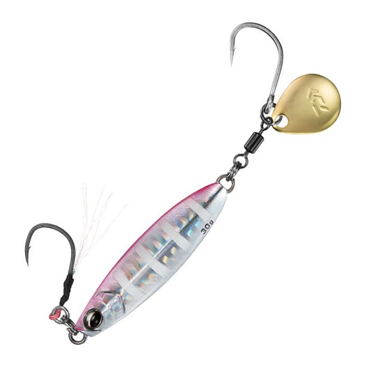 DAIWA Samurai Jig R Spin 30g Weight: 30g Sinking PH Pink Zebra