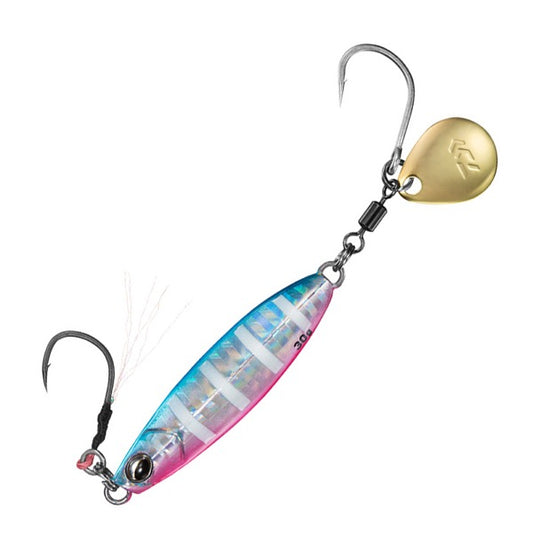 DAIWA Samurai Jig R Spin 30g Weight: 30g Sinking PH Blue Pink Zebra