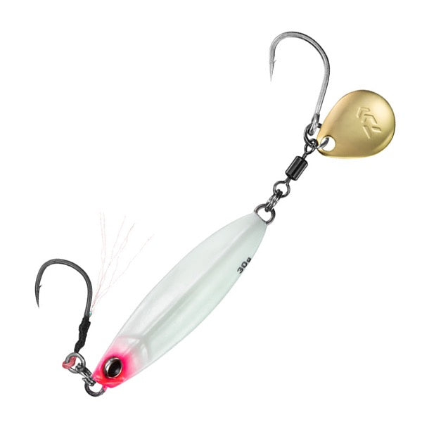 DAIWA Samurai Jig R Spin 30g Weight: 30g Sinking Pink Glow