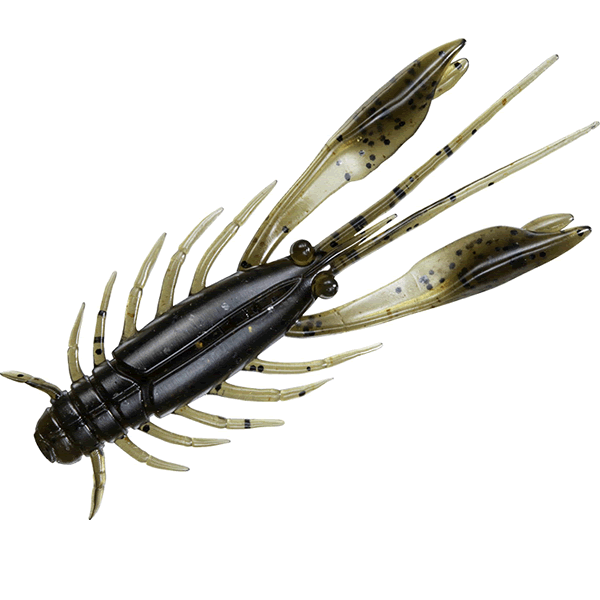 DAIWA SILVER WOLF URBAN SHRIMP 2.8" 72mm (8 pcs/pack) GREEN PUMPKIN