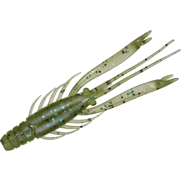 DAIWA SILVER WOLF URBAN SHRIMP 2.8" 72mm (8 pcs/pack) WATER MELON PEPPER saltwater fishing lure