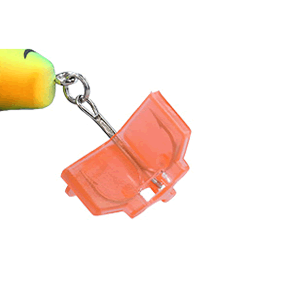 DAIWA TREBLE LOCKER II Value Pack M (#8 - #6) (68 pcs/pack) ORANGE fishing accessory — photo 2