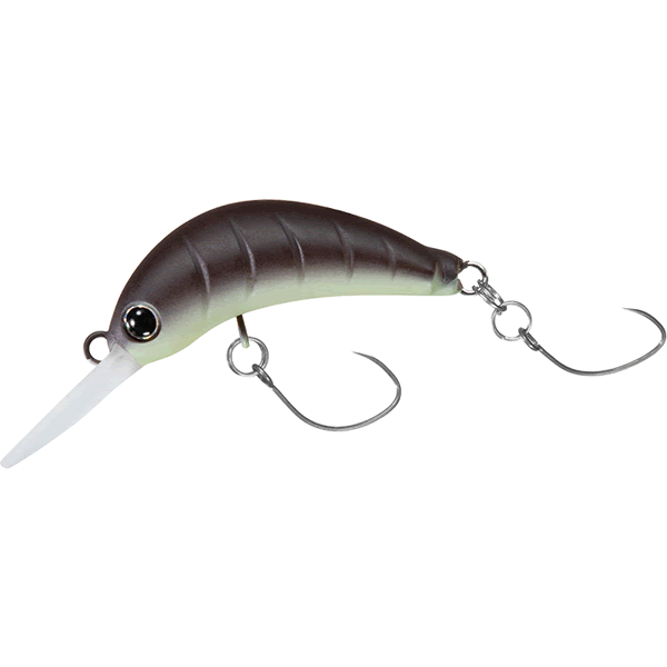 DAIWA MASUNO IMOMUSHI 30mm : 1.9g Floating BROWN GLOW freshwater fishing lure