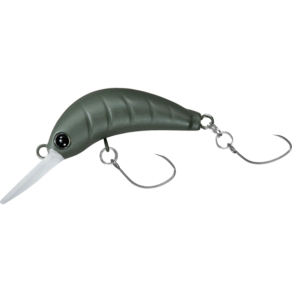 DAIWA MASUNO IMOMUSHI 30mm : 1.9g Floating OLIVE freshwater fishing lure