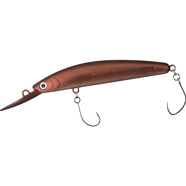 DAIWA PRESSO DOUBLE CLUTCH 60SHF 60mm : 2.8g Floating OAR BROWN freshwater fishing lure