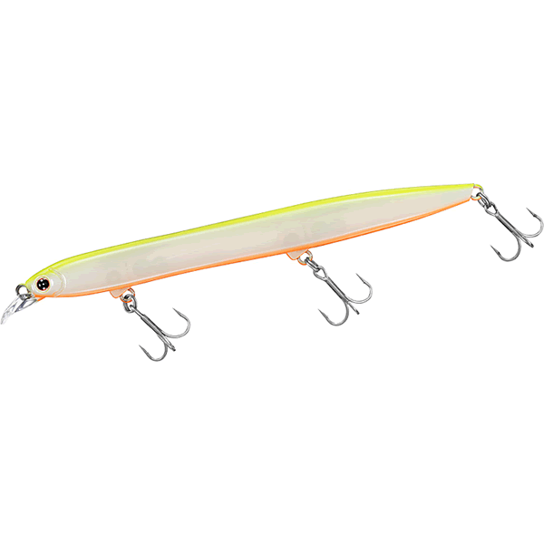 DAIWA MORETHAN HISOKA 120F 120mm : 10g Slow Floating CHART BACK PEARL