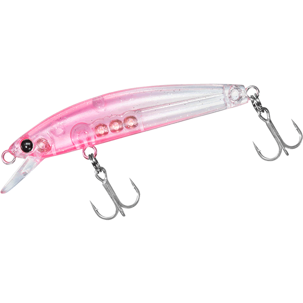 DAIWA MEBARU HUNTER 50F 50mm : 2.3g Floating CLEAR PINK LAME