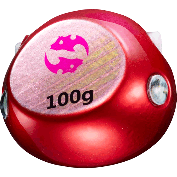 DAIWA KOHGA BAYRUBBER FREE B HEAD 120g 120g KOHGA RED