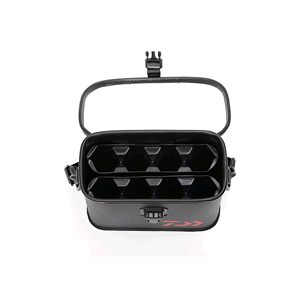 DAIWA MULTI STOCKER (B) 12 x 22 x 18cm BLACK / RED - Britannic Trade