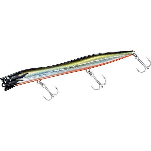 DAIWA MORETHAN SLY SLIM 125F 12.5cm : 9.8g Floating ADEL BLACK FIRE