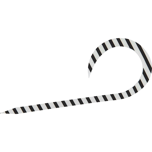 DAIWA KOHGA SILICON NECKTIE SINGLE CURLY R ZEBRA GLOW