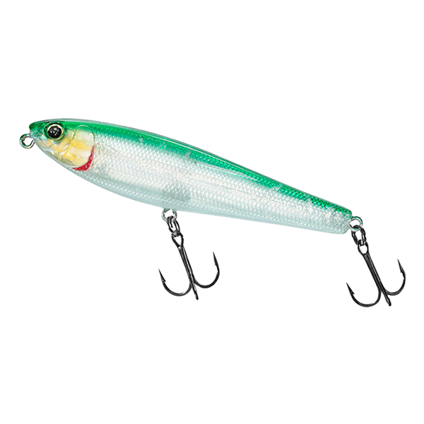 DAIWA SILVER WOLF ROUGH TRICK 90F 90mm : 13.5g Floating GREEN BACK CLEAR