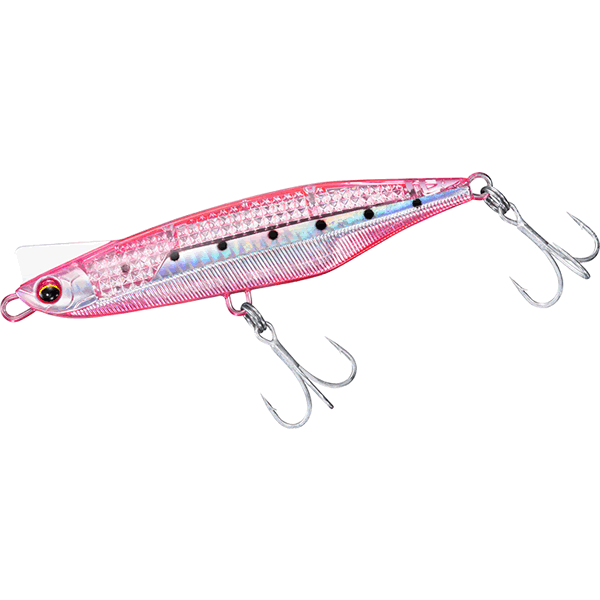 DAIWA OVERDRIVE 95S LASER IMPACT 95mm : 35g Heavy Sinking LI PINK IWASHI
