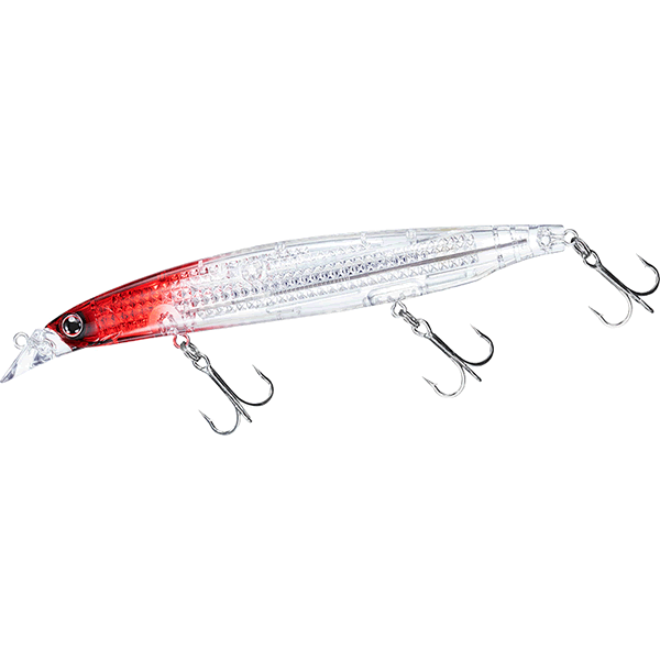 DAIWA SHORELINE SHINER-Z VERTICE R LASER IMPACT 125S 125mm : 23g Slow Sinking LI RED HEAD