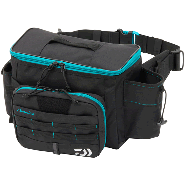 DAIWA EMERALDAS HIP BAG (E) 10x29x23cm GREEN