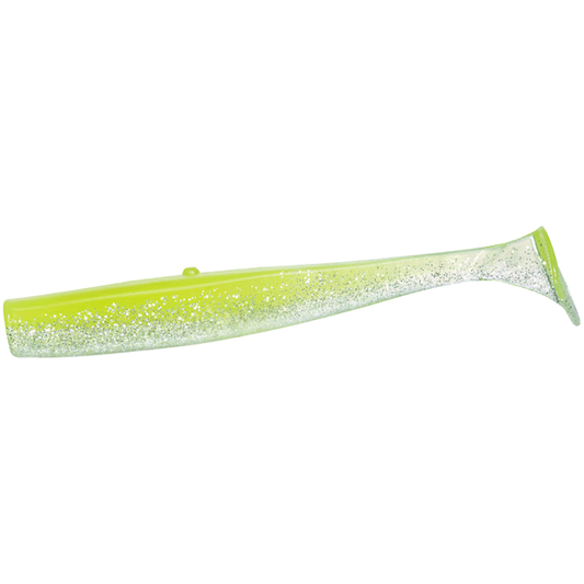 DAIWA MORETHAN MIDDLE UPPER SHAD 2.5" (8 pcs/pack) SG GLOW CHART