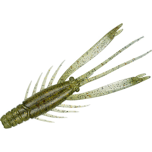 DAIWA SILVER WOLF URBAN SHRIMP 2.8" 72mm (8 pcs/pack) LIGHT OLIVE