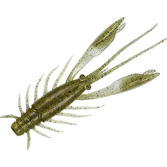 DAIWA SILVER WOLF URBAN SHRIMP 2.4" 61mm (8 pcs/pack) LIGHT OLIVE