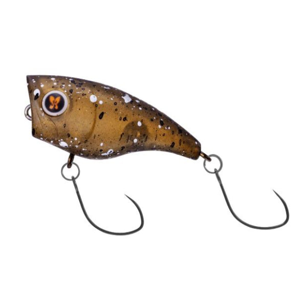DAIWA PRESSO MEGA POPPIN'BUG 2.2g SUKESUKE BROWN PELLET freshwater fishing lure