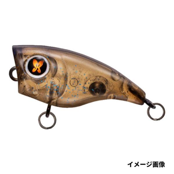 DAIWA PRESSO RATLLIN'POPPIN'BUG 28mm : 1.5g Floating SMOKE GLITTER freshwater fishing lure