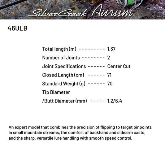 DAIWA Silver Creek Aurum 46ULB Casting - Britannic Trade