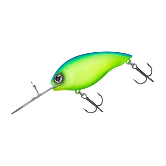 DAIWA T.D. HYPER CRANK Jr. Ti 50mm,7.4g Floating BLUE BACK CHARTREUSE