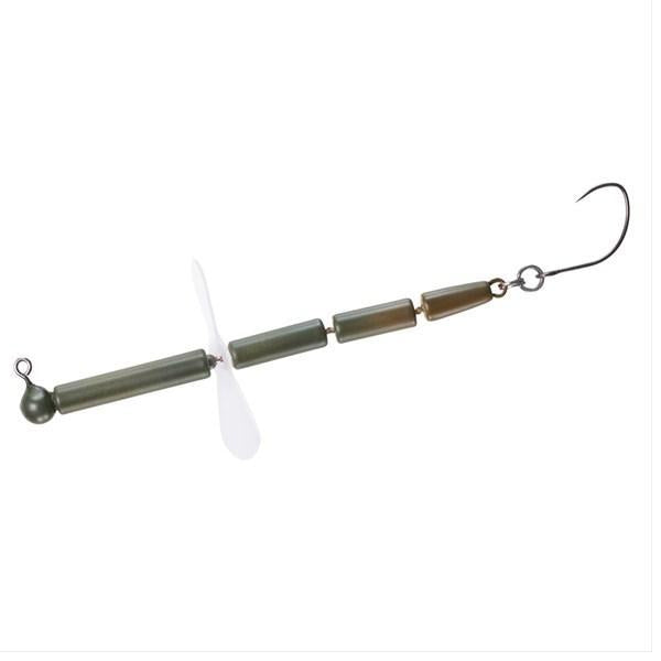 DAIWA MASU NO KOEDA SCREW 62mm : 1.2g DARK OLIVE BROWN freshwater fishing lure