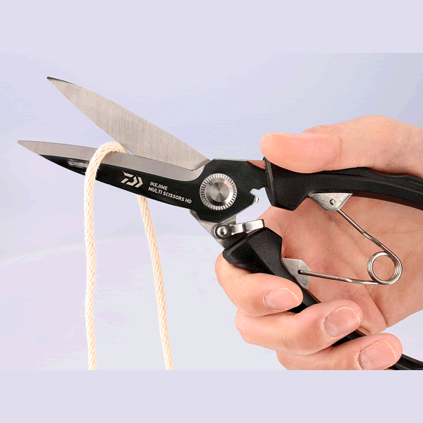 DAIWA IKEJIME MULTI SCISSORS HD 210mm : 170g (3 pcs/pack) BLACK fishing accessory — photo 2