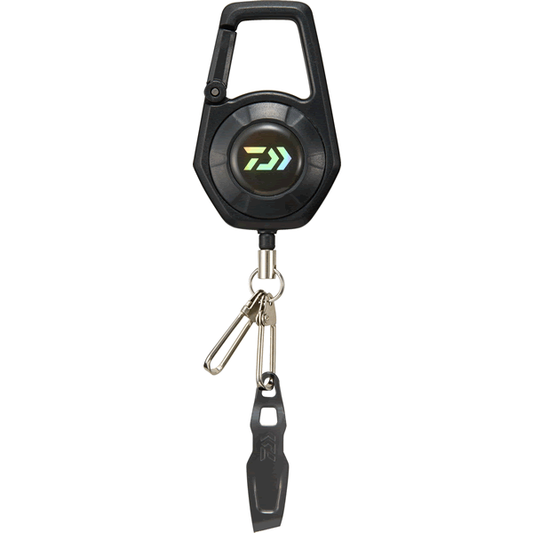 DAIWA LINE CUTTER II CARABINER REEL SET 40S 140mm : 20g Max length : 90cm BLACK