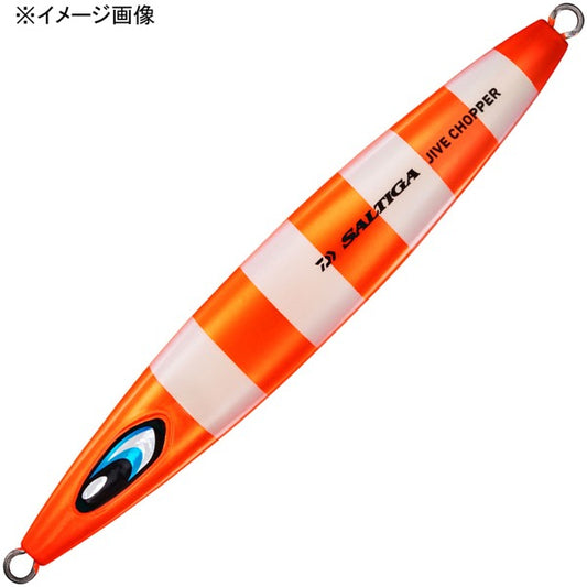 DAIWA SALTIGA Jive Chopper 180g Length: 137mm / Weight: 180g Rear Short Type ML Orange Zebra Glow