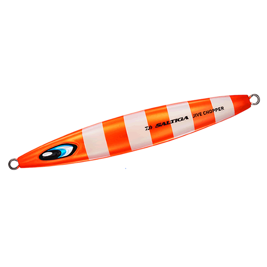 DAIWA SALTIGA JIVE CHOPPER 200g 143mm : 200g ML ORANGE ZEBRA GLOW