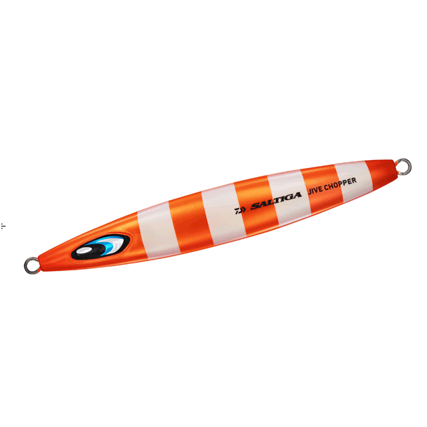 DAIWA SALTIGA JIVE CHOPPER 350g 350g ML ORANGE ZEBRA GLOW