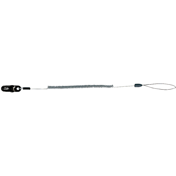 DAIWA SHITTE ROPE 600 Max length 600mm : Max Strength 15kg Coil GRAY fishing accessory