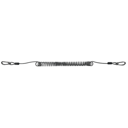 DAIWA SHITTE ROPE 2500 Max length 2500mm : Max Strength 100kg Coil GRAY
