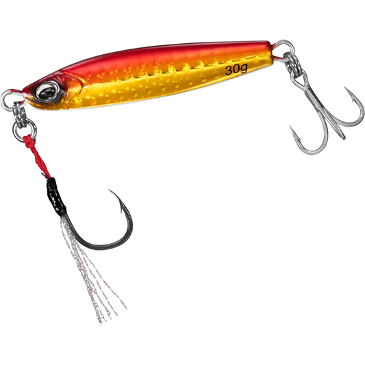 DAIWA SAMURAI JIG R SB 40g 70mm : 40g RED GOLD GLOW BELLY