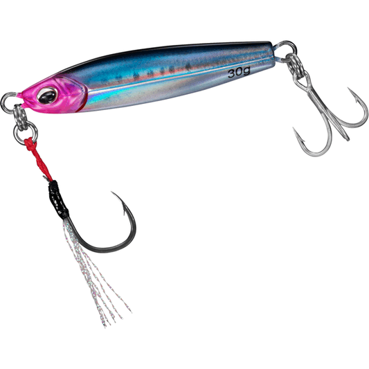 DAIWA SAMURAI JIG R SB 40g 70mm : 40g UV REAL BLUE PINK SARDINE