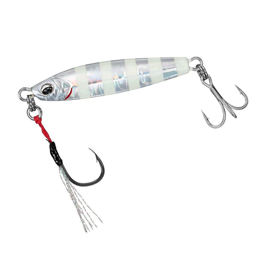 DAIWA SAMURAI JIG R SB 40g 70mm : 40g ZEBRA GLOW