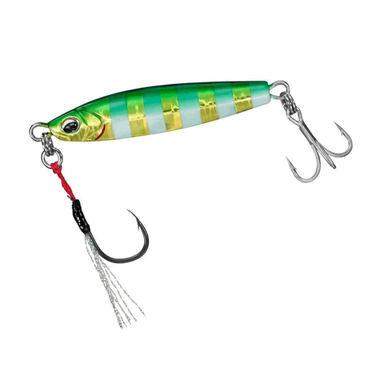 DAIWA SAMURAI JIG R SB 40g 70mm : 40g GREEN GOLD ZEBRA