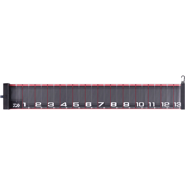 DAIWA FISHING MEASURE W 130cm BLACK fishing accessory