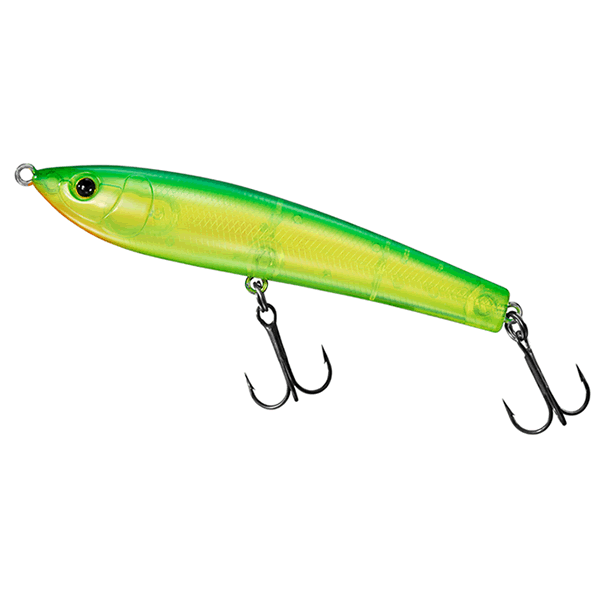 DAIWA SILVER WOLF ROUGH DIVER 90F 90mm : 11.0g Floating LIME CHART CLEAR
