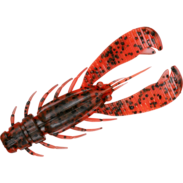 DAIWA SILVER WOLF URBAN TWISTER 2.5" 2.5" (8 pcs/pack) RED CLAW