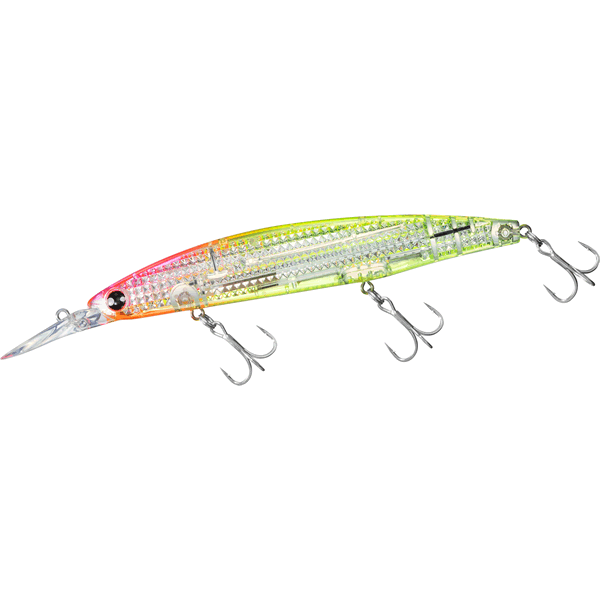 DAIWA SHORELINE SHINER Z SETUPPER 125SDR LASER IMPACT 125mm : 28.2g Slow Sinking LI PINK HEAD CLEAR CHART