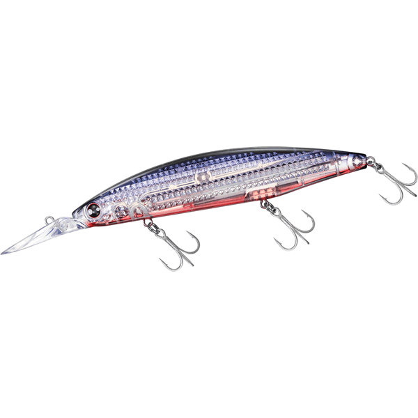 DAIWA SHORELINE SHINER Z SETUPPER FB 125SDR LASER IMPACT 125mm : 37.5g Sinking LI KATAKUCHI RED BELLY
