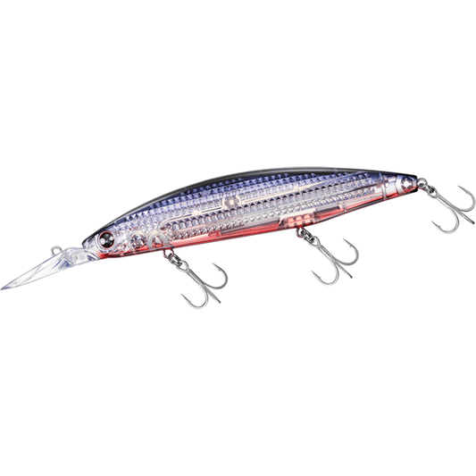 DAIWA SHORELINE SHINER Z SETUPPER FB 125SDR LASER IMPACT 125mm : 37.5g Sinking LI KATAKUCHI RED BELLY