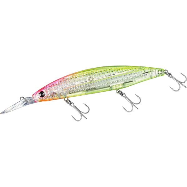 DAIWA SHORELINE SHINER Z SETUPPER FB 125SDR LASER IMPACT 125mm : 37.5g Sinking LI PINK HEAD CLEAR CHART