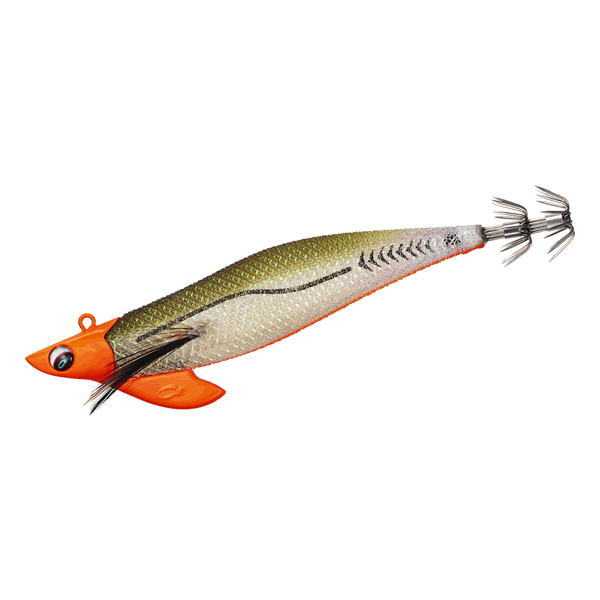 DAIWA EMERALDAS BOAT ? RV #3.5 30g UV GOLD ＆ ORANGE HORSE MACKEREL